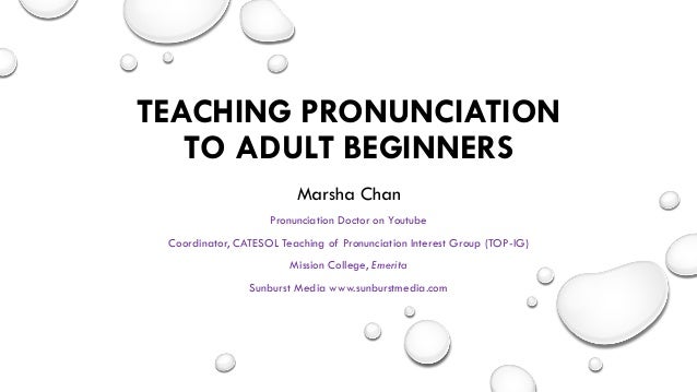 Teaching English Pronunciation